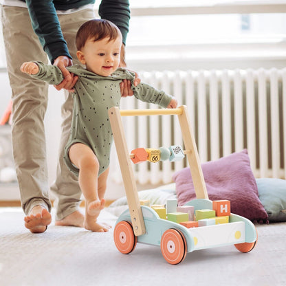 ROBUD Wooden Walker- Your Baby's First Steps Companion