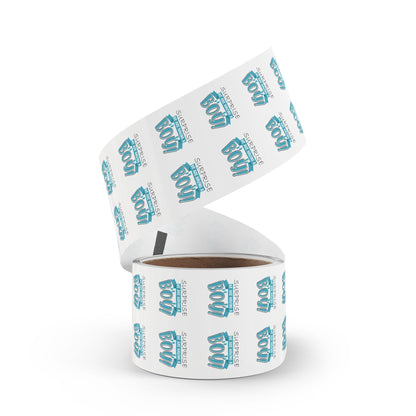 Surprise, It's a Boy! Round Sticker Rolls