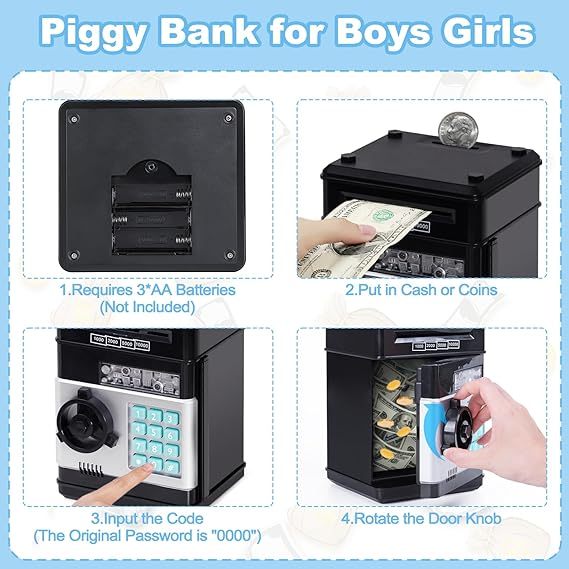 Automatic Coin Storage Box