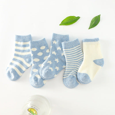 Breathable Cotton Tube Socks for Kids