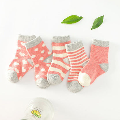 Breathable Cotton Tube Socks for Kids