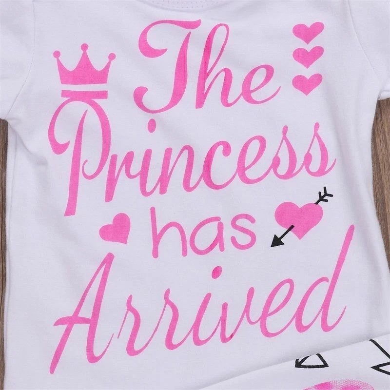 Adorable 4-Piece Newborn Baby Girl Outfit Set