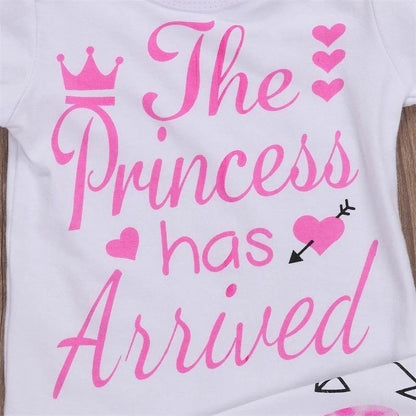 Adorable 4-Piece Newborn Baby Girl Outfit Set