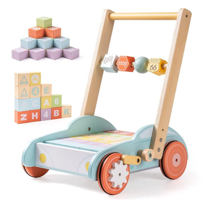 ROBUD Wooden Walker- Your Baby's First Steps Companion