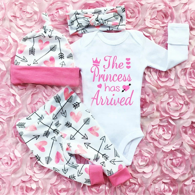 Adorable 4 Piece Outfil for Babies